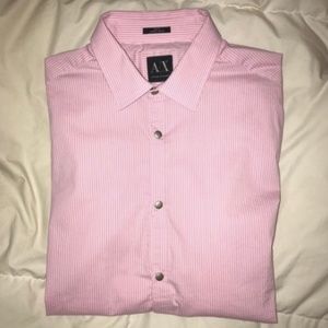 Armani Exchange Button Down Shirt   SIZE Large
